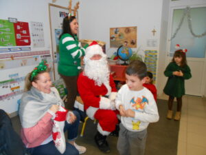 Visite du Père-Noël